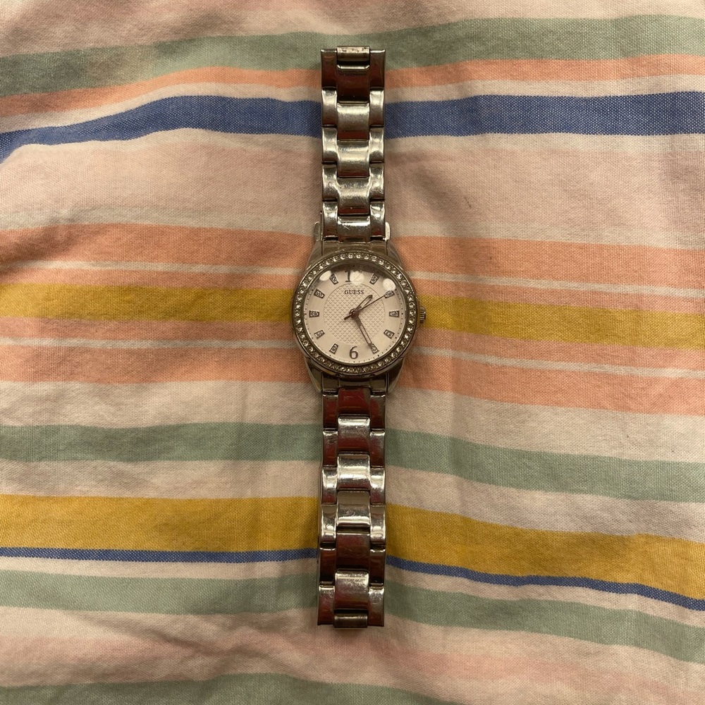 Guess Silver Watch for Women
